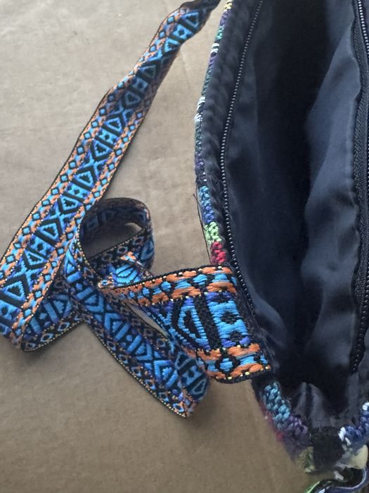 Сувенирна чанта от плат с традиционни български мотиви