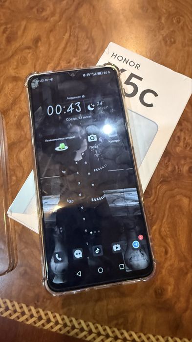 Смартфон Honor X5c 4/64 ГБ, Dual nano SIM, океанический голубой