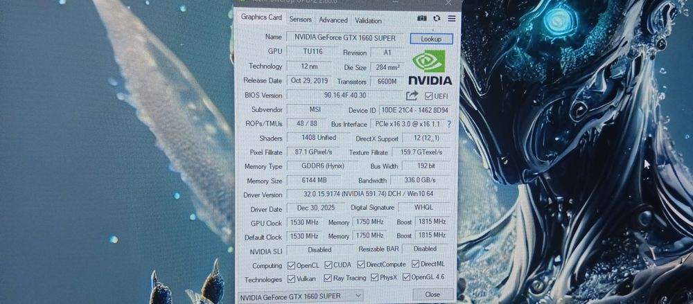 Видюхa 1660 Super