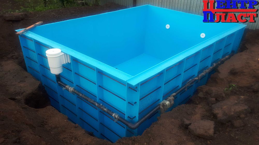 Прямоугольные бассейны 3000х2000х1200