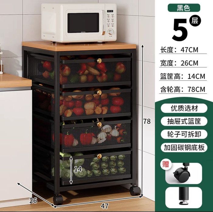 Железная полка этажерка для кухни