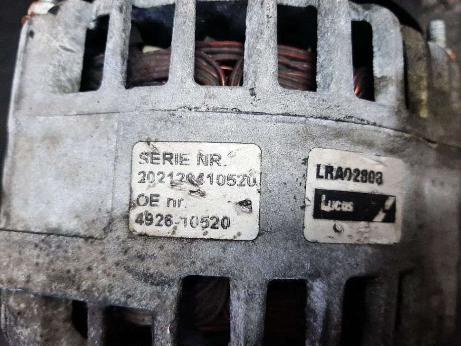 alternator 1.9 jtd 939a2000 alfa romeo 159 fiat croma 4926-10520