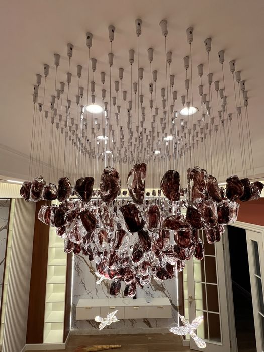 Люстра, бра, подсветка, галоген, установка