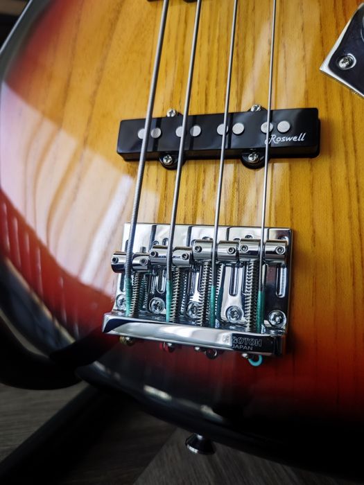 Безладовый бас Harley benton jb-40fl
