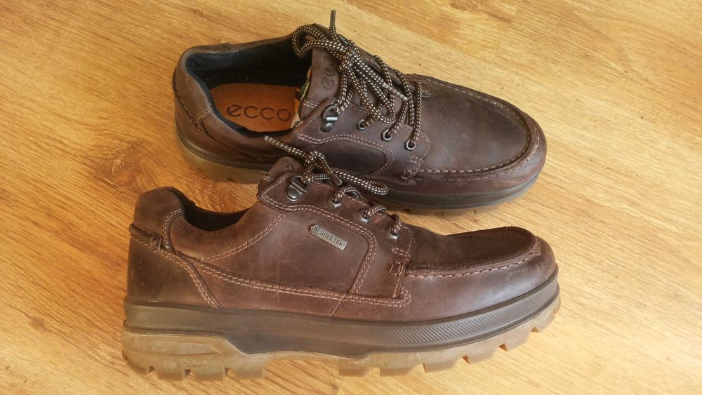 ECCO RUGGED TRACK GORE-TEX Leather Shoes  EUR 42 водонепромокаеми