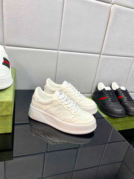 Adidasi Gucci GG, alb, Unisex /marimi 35-45/ Premium