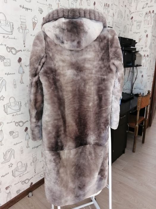 Шуба мутон 46 размер