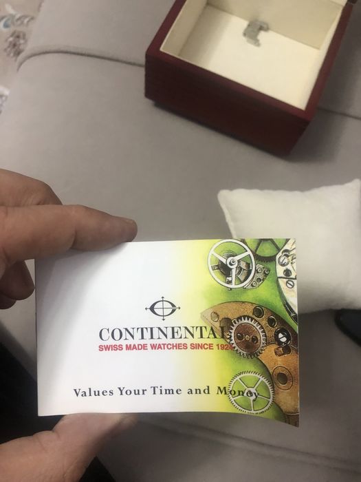 Часы Continental с 3-мя хронографами