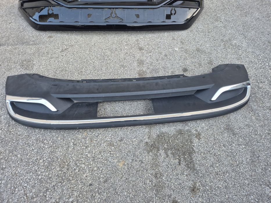 Дифузьор Skoda Kodiaq Sportline заден спойлер Шкода Кодиак