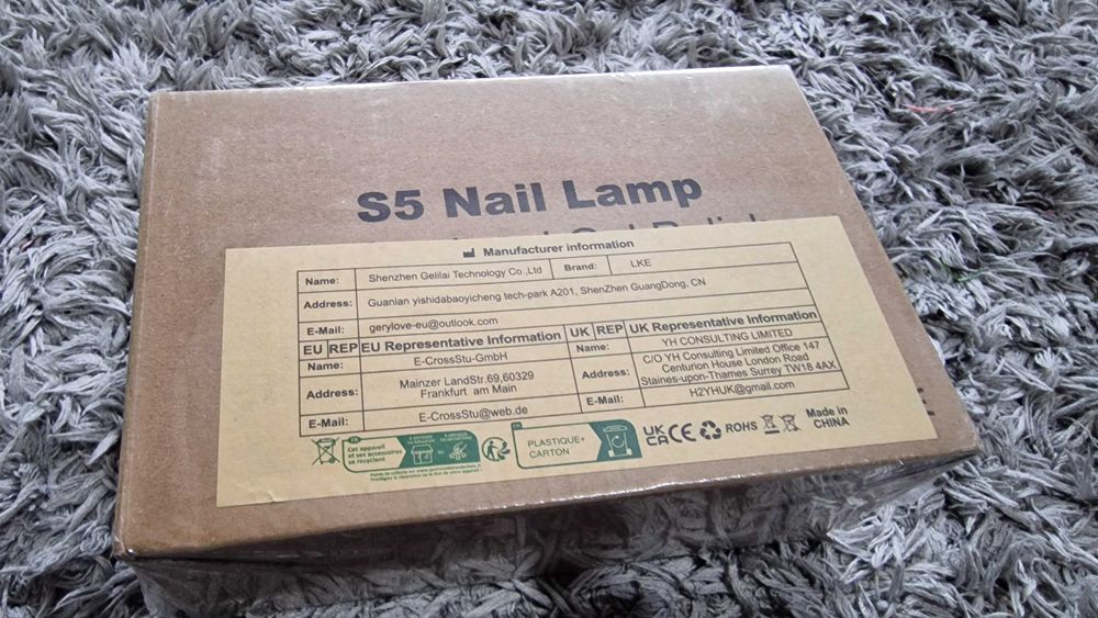 Lampa ultraviolete S5 UV LED Nail Lamp for Manicure