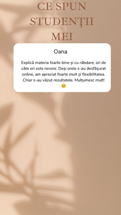 Meditații biologie admitere medicina/Bac clasa 11-12