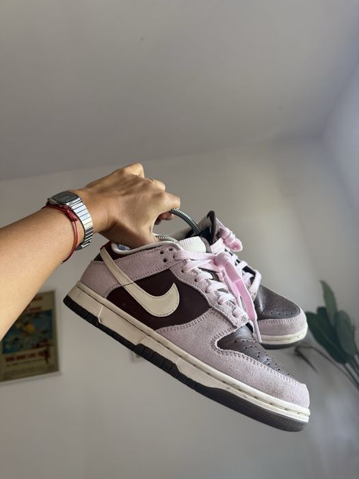 NIKE W DUNK LOW Cacao Wow/ Pale Ivory-Pink Foam