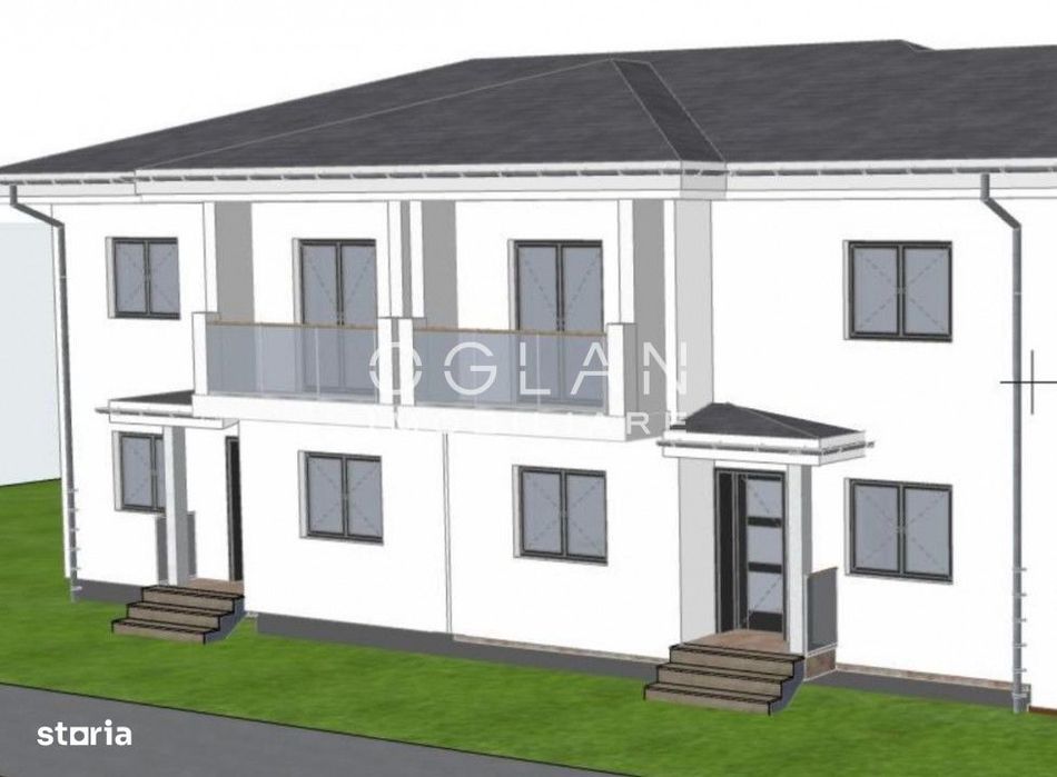 Casa Moderna 4 cam, curte 150 mp - Selimbar, COMISION 0%