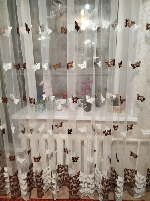 Шторы и тюль, можно вместе