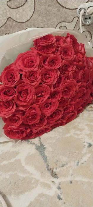 Большой букет б/у