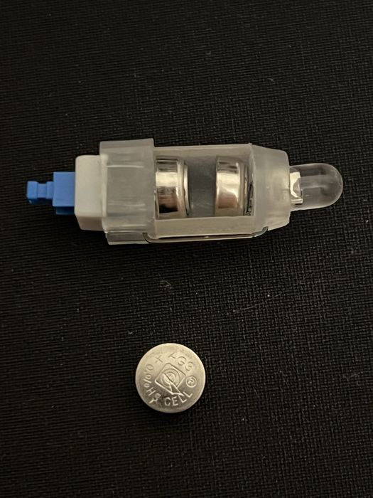 Ночник. Мишка фиолетовый