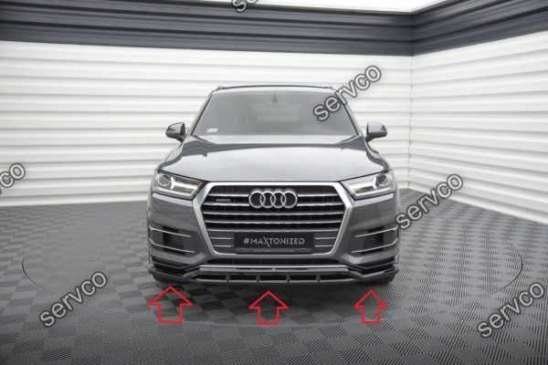 Pachet Exterior Prelungiri Body kit Audi Q7 Mk2 2015-2019 v3 - Maxton