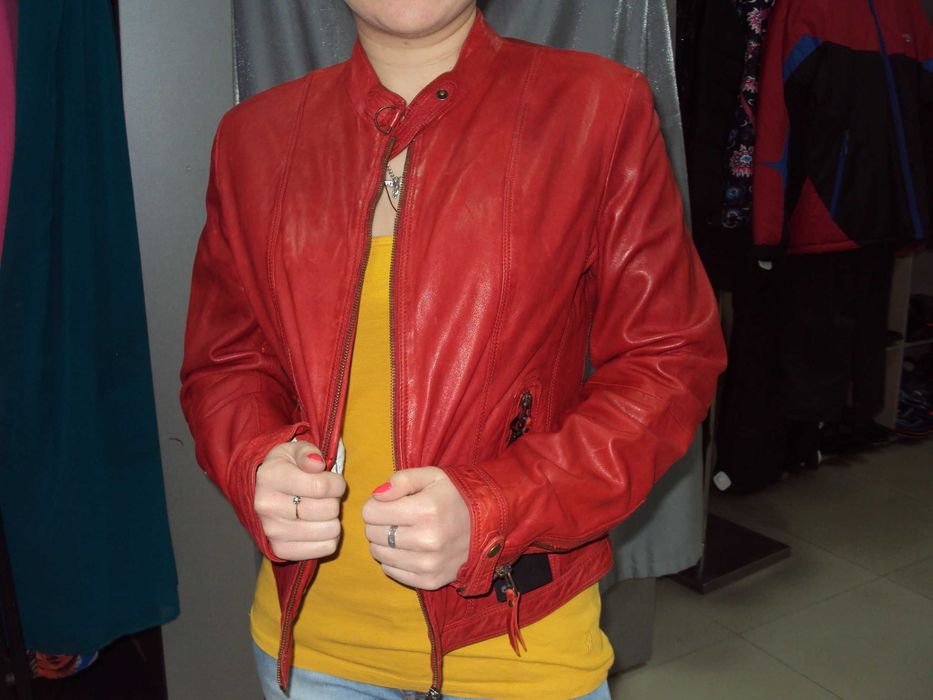 Куртка  кожанная