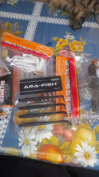 Продам набор силиконовых приманок