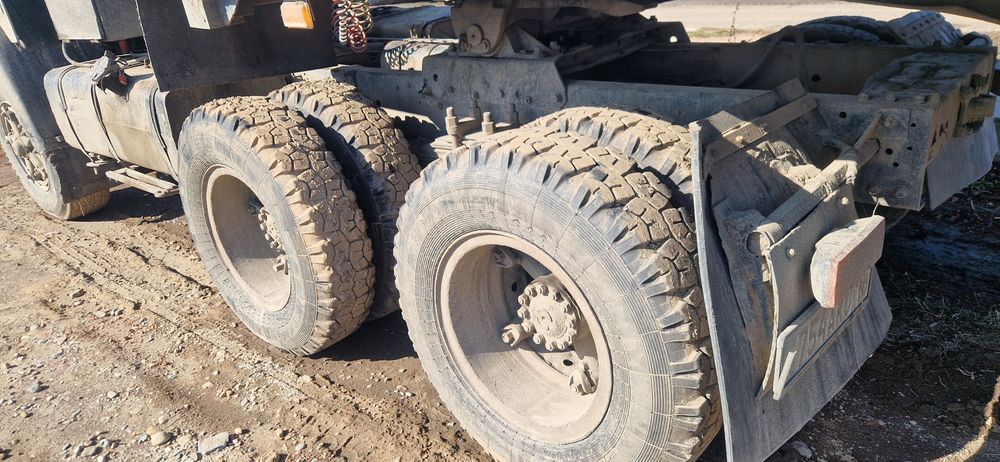 Камаз тягач с прицепом