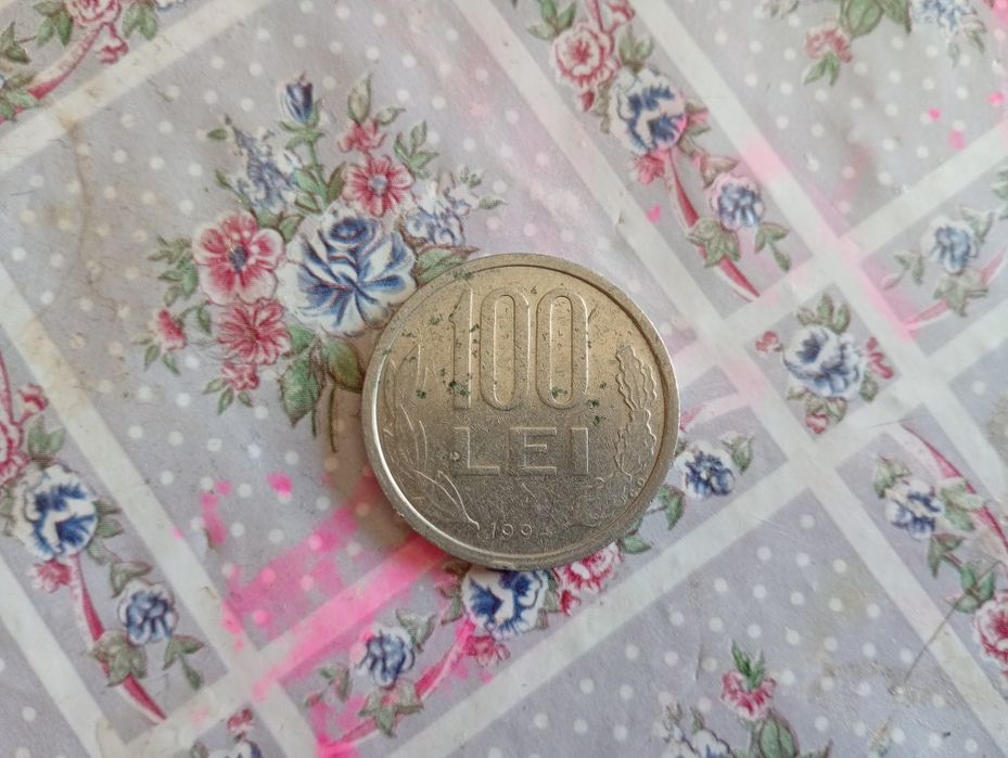 Monedă românească 100 de lei Mhiai Viteazu