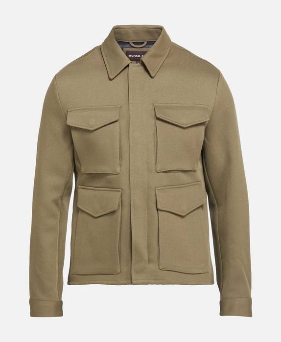 Яке на Michael Kors. Цвят зелен. Хаки Размер М. Милитъри стил. Класика