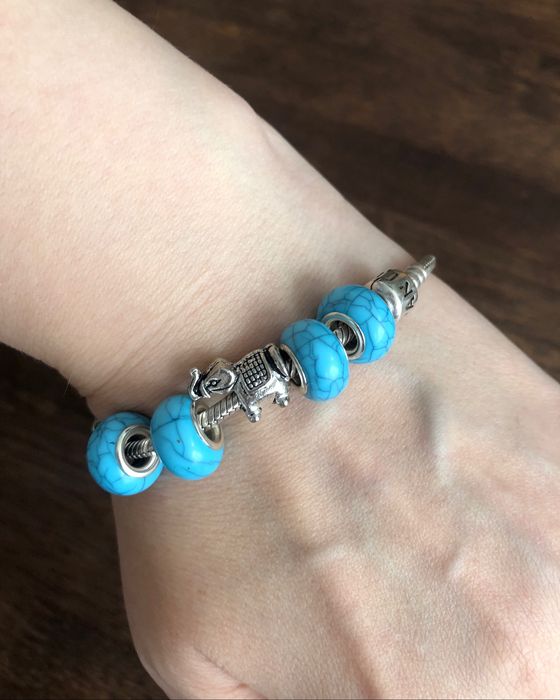 Продам 5 шармов бусин для браслета Pandora