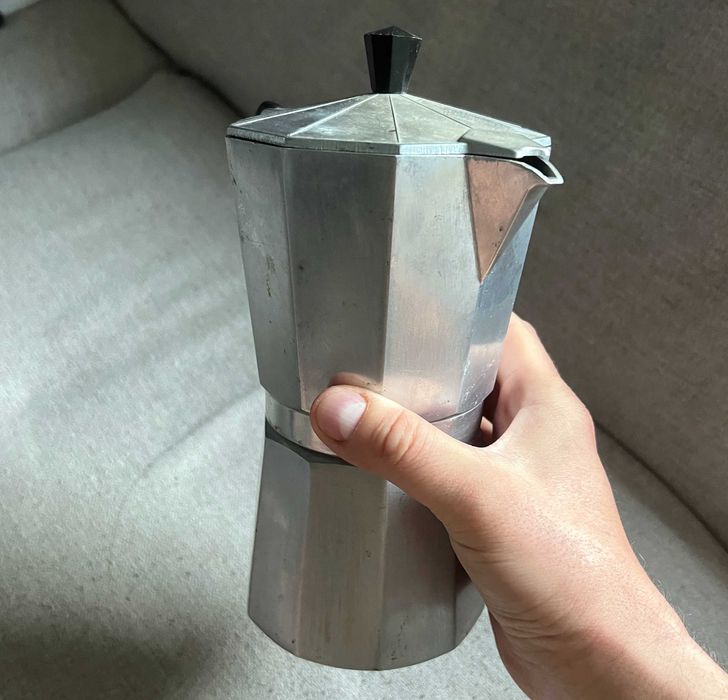 Cafetiera aluminiu 6 cesti 300ml pentru plita prin infuzie