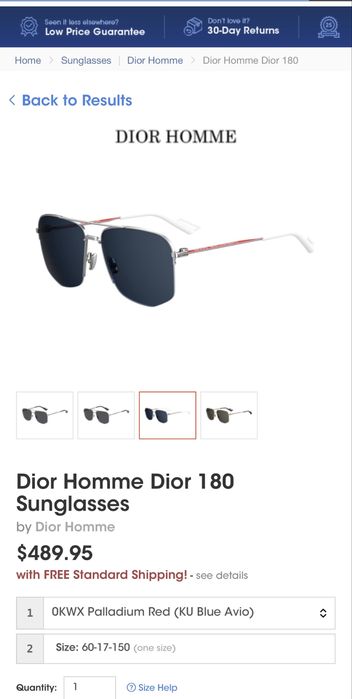 Dior - Ochelari de soare pentru barbati