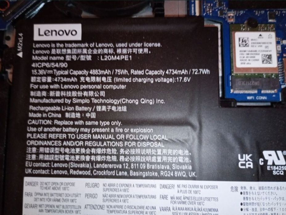 Dezmembrez Leptop Lenovo Idea pad 5 pro