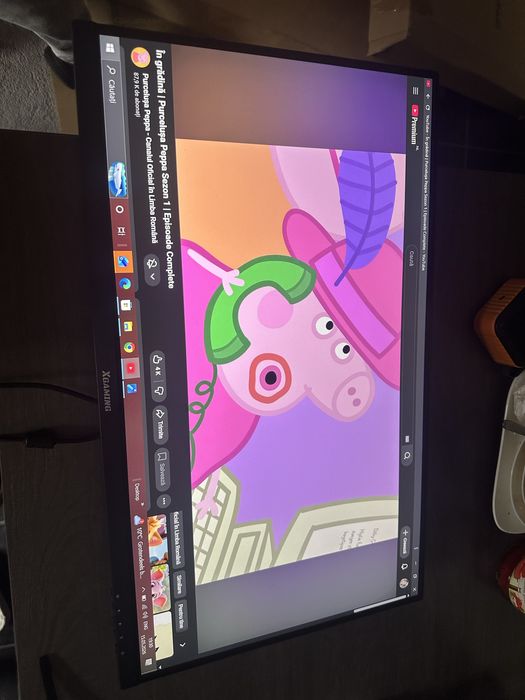 Monitor gaming la cutie