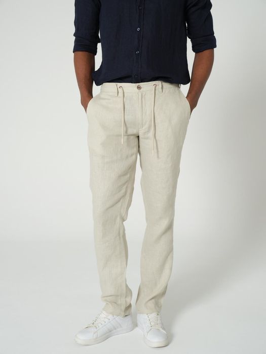 Мужские брюки 100% лён