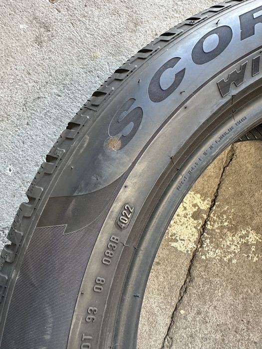 Set anvelope 235/55 R19 Pirelli iarnă (M+S)