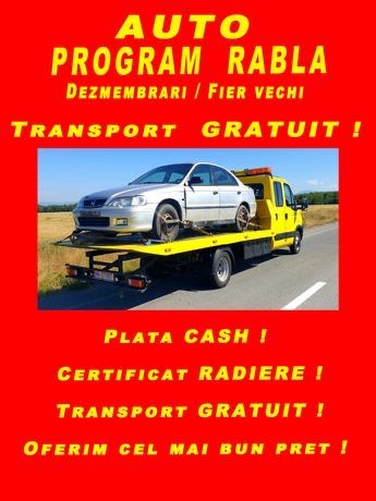 Colectam masini rable auto pentru fier vechi sau dezmembrari piese ...