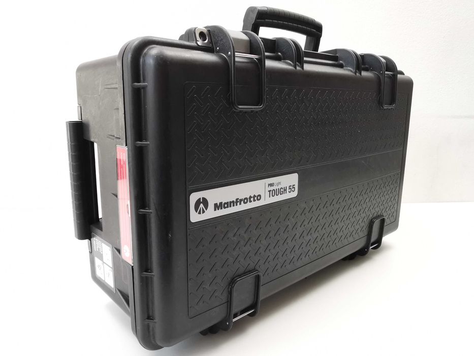 Manfrotto Pro Light Tough-55 с IP67 професионален фотографски твърд куфар на колелца