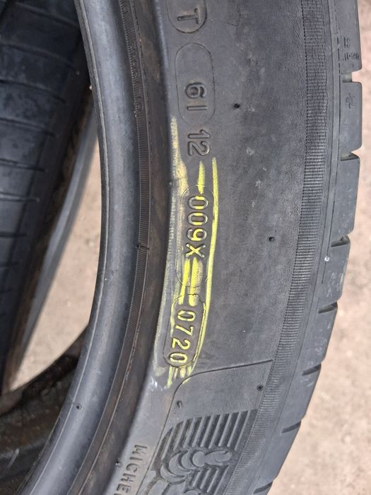 285 40 20 Michelin 2бр летни дот 2020г