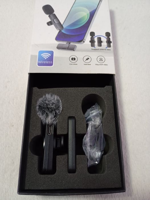 Lavalieră/microfon wireless/100lei