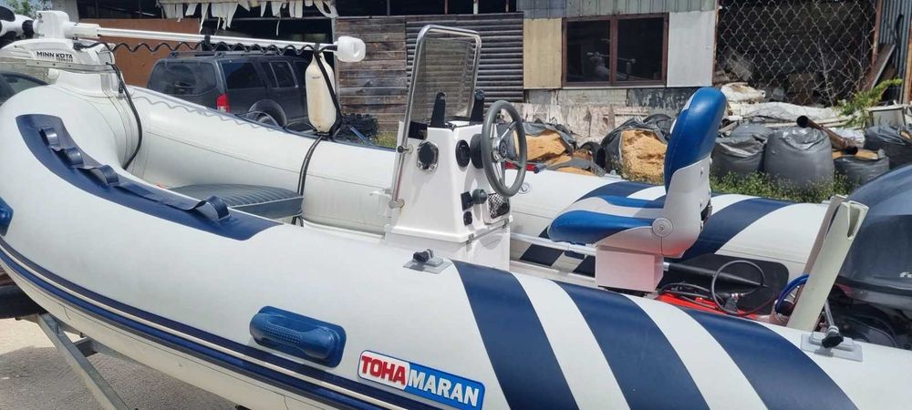 Продавам лодка RIB Tohamaran 4. 20 + Yamaha 40 HP