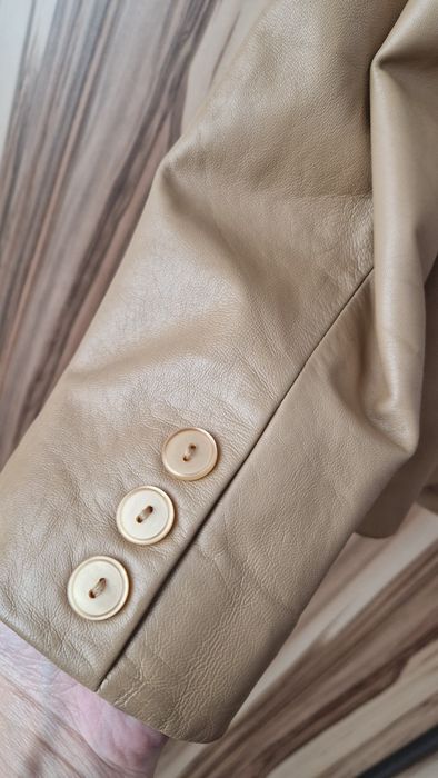 Пиджак кожаный, размер S/M