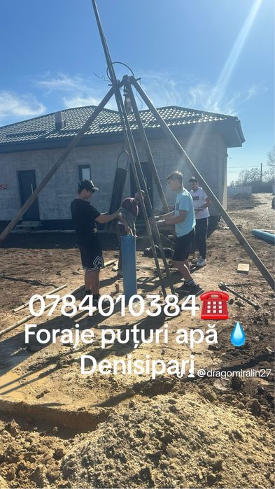 Foraje puturi apa denisipari