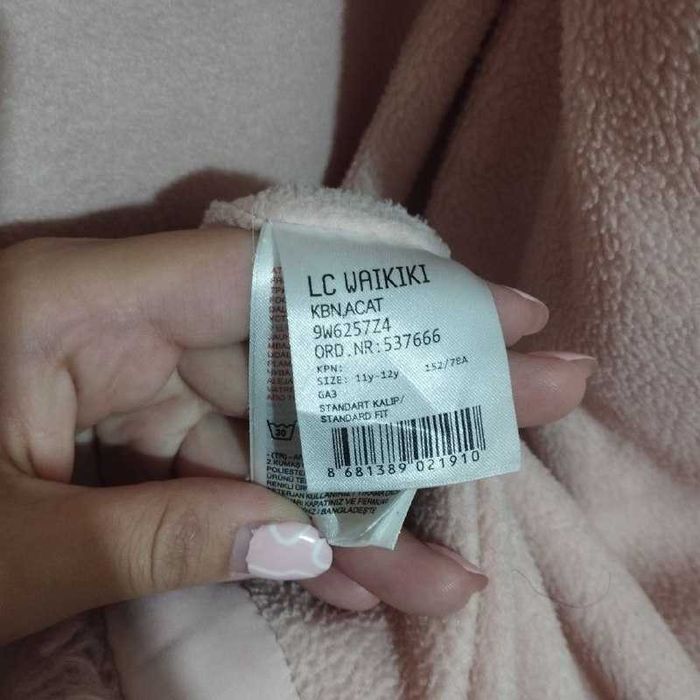 Куртка Зимняя с милым котенком для девочки