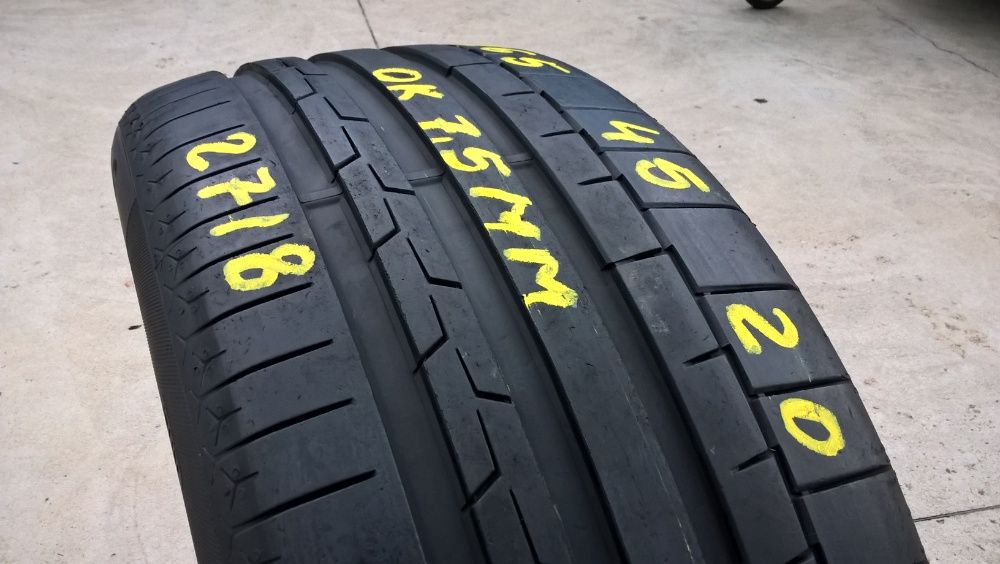 O anvelopa de vara 265 45 20 continental sportcontact 6 profil 7,5 mm