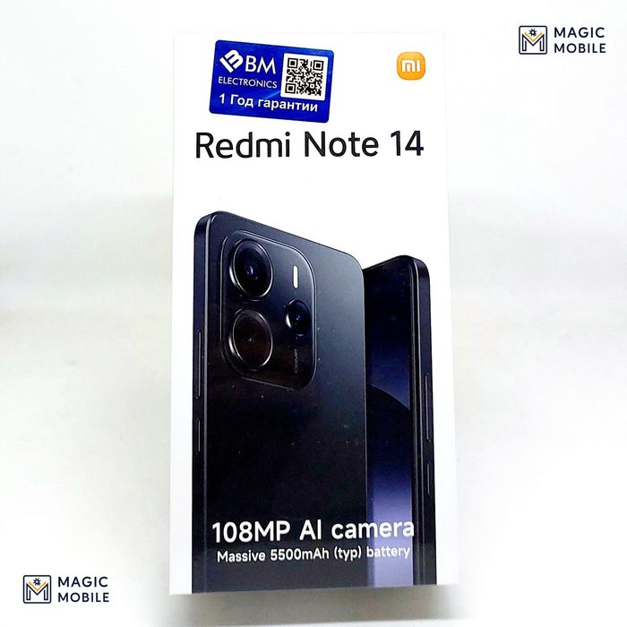 Redmi Note 14 8/256Gb 6/128Gb Global