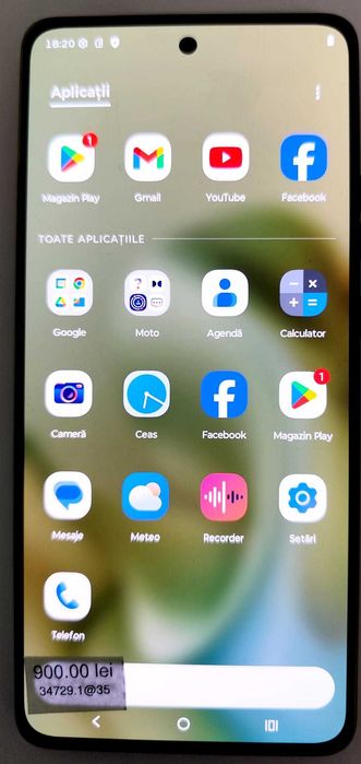 (AG35 B.34729) Telefon Motorola G86 5G  - 900Lei Garantie 2ani!