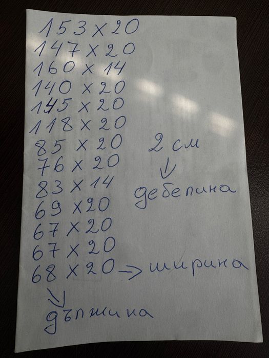 ПОДПРОЗОРЕЧНИ КАМЪНИ ( БЯЛ ПОЛИРАН МРАМОР)