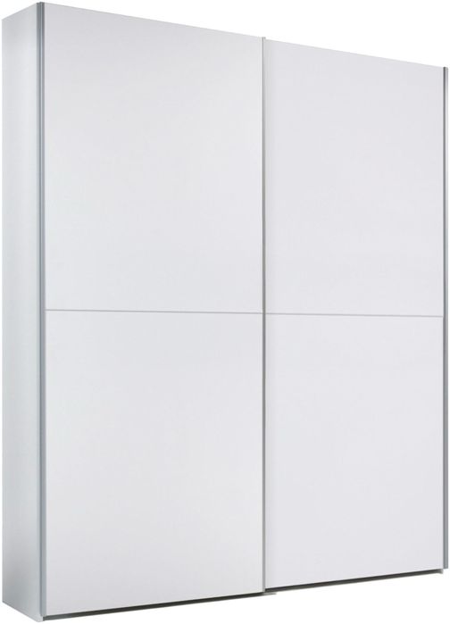 Dulap cu usi glisante Time , Alb , 170 cm latime