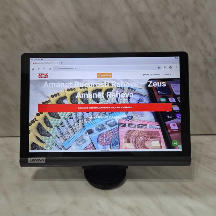 Tableta Lenovo Yoga Smart Tab 64+4gb la cutie Zeus Amanet Rahova 36258
