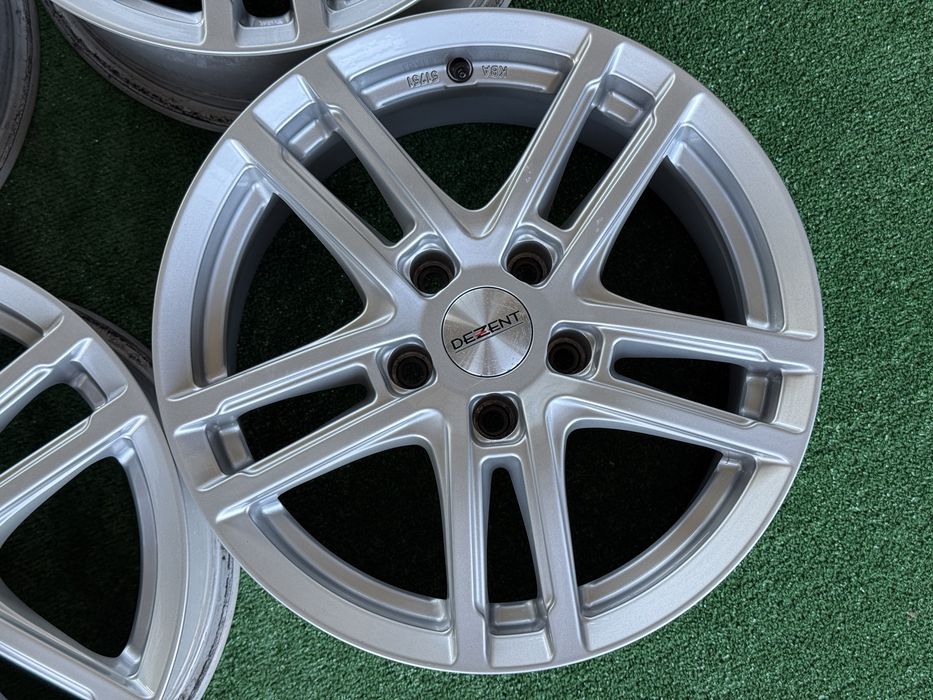 4бр. ОТЛИЧНИ 16” Джанти 5х112 *DEZENT* за -VW/AUDI/SEAT/SKODA/MERCEDES- 7.0Jx16H2, ET35
