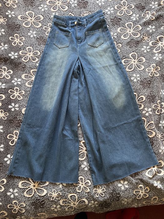 Джинсы-юбка