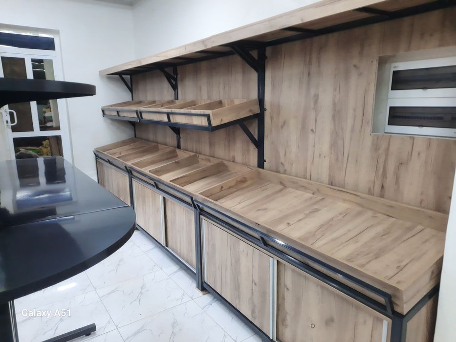 Стеллажлар заказ бойича размерлари ранги узгартириб берилади!